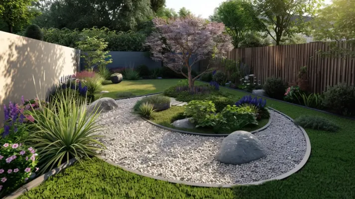 Kiesbeet einfassen: Wie können Sie einen Kiesgarten anlegen? - Kiesbeet richtig einfassen – Tipps für den Kiesgarten