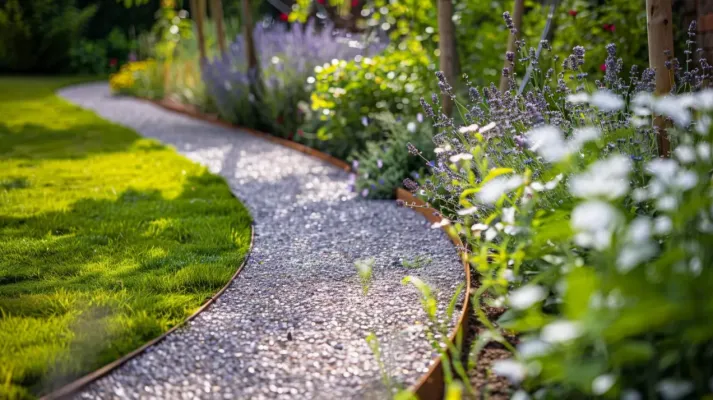 Kieswege im Garten: So legen Sie die Wege richtig an! - Kiesweg im Garten anlegen – Anleitung &amp;amp; Tipps vom Profi