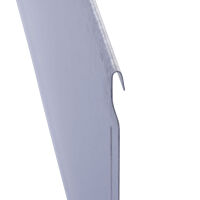 Abschlusselement für Rasenkante "Klick-Fix" schmal Alu-Zink