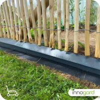innogard Schneckenzaun Komplettsets Anthrazitgrau gepulvert