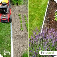 innogard Rasenkante breit Galvalume AZ® 100 x 4 cm - Höhe: 14 cm
