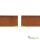 innogard Rasenkante schmal Corten 100 x 0,1 cm