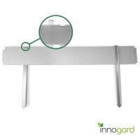innogard Rasenkante schmal Galvalume AZ®100 x 0,1 cm - Höhe: 18 cm