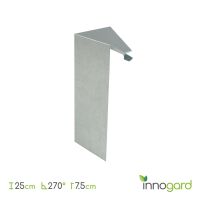 innogard Schneckenzaun Komplettset Feuerverzinkt