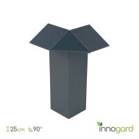 innogard Au&szlig;enecke 90&deg; f&uuml;r Schneckenzaun...