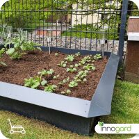 innogard Innenecke für Schneckenzaun Galvalume AZ® 270°