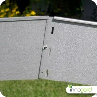 innogard Schrauben-Set Edelrost M6 für Rasenkanten